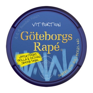 Göteborgs Rapé White Uppdaterad Text