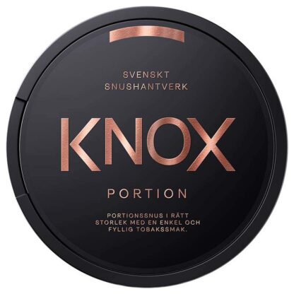 Knox 2021 Portion Tobak
