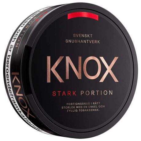 Knox 2021 Portion Stark Tobak