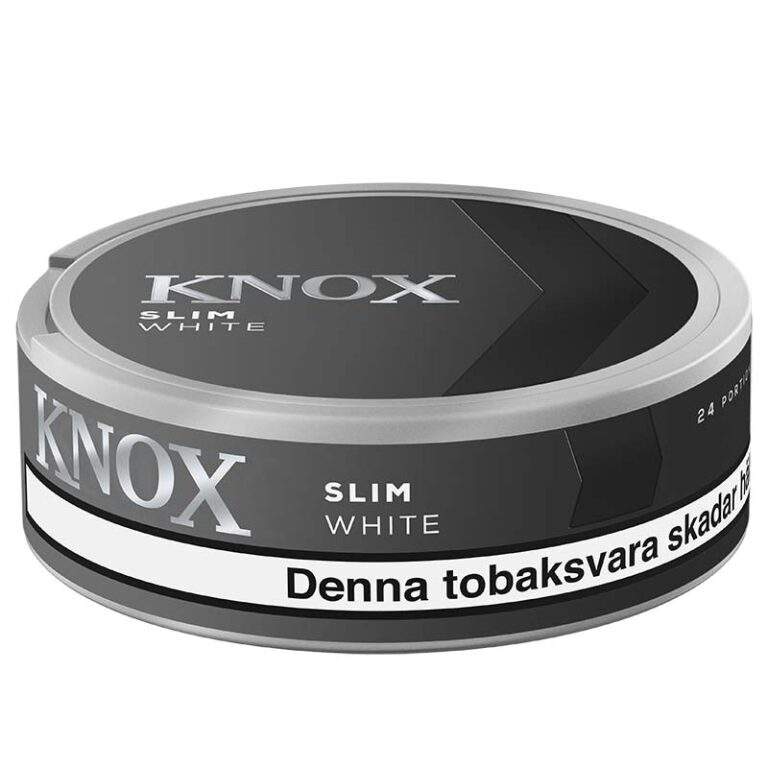Knox Slim White Liggande