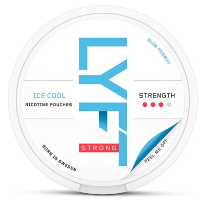 LYFT Ice Cool Mint Strong Slim Portion Framsida