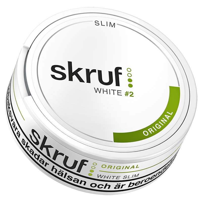 Skruf Slim Original White Stock