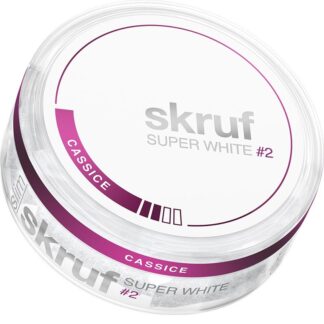Skruf Super White Slim Cassice nr2