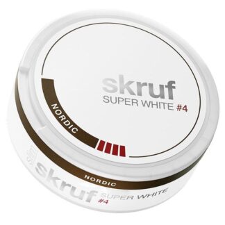 Skruf Super White Slim Nordic nr4