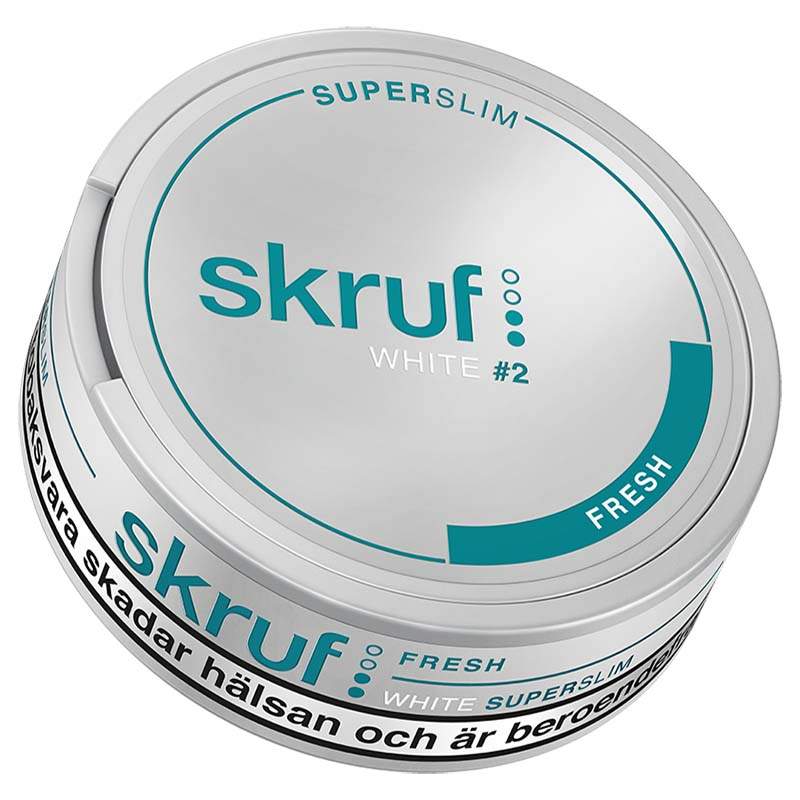 Skruf SuperSlim Fresh White Stock