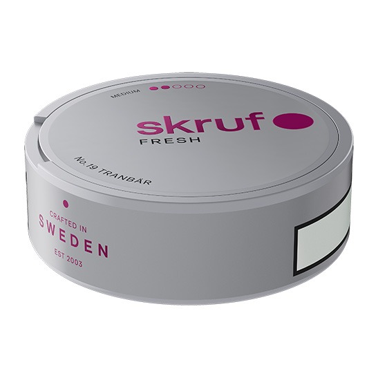 Skruf no 19 Tranbär White Portion 5