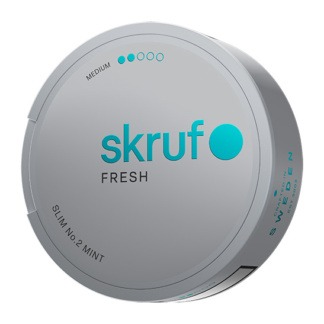 Skruf no 02 Slim Fresh White Portion