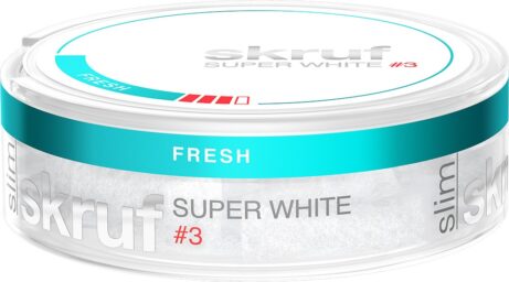 Skruf Super White fresh 3 Liggande