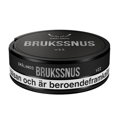 Småland Brukssnus Vit 4