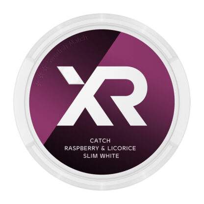 XR Catch Raspberry and Licorice White Slim Top