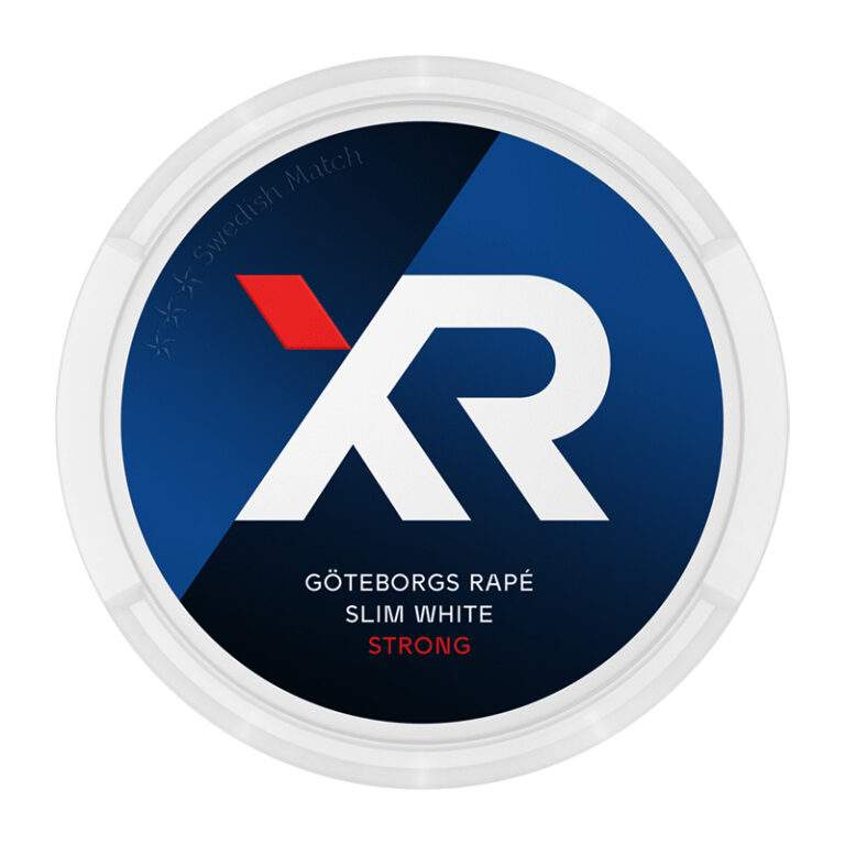 XR Göteborgs Rapé White Strong Slim Top