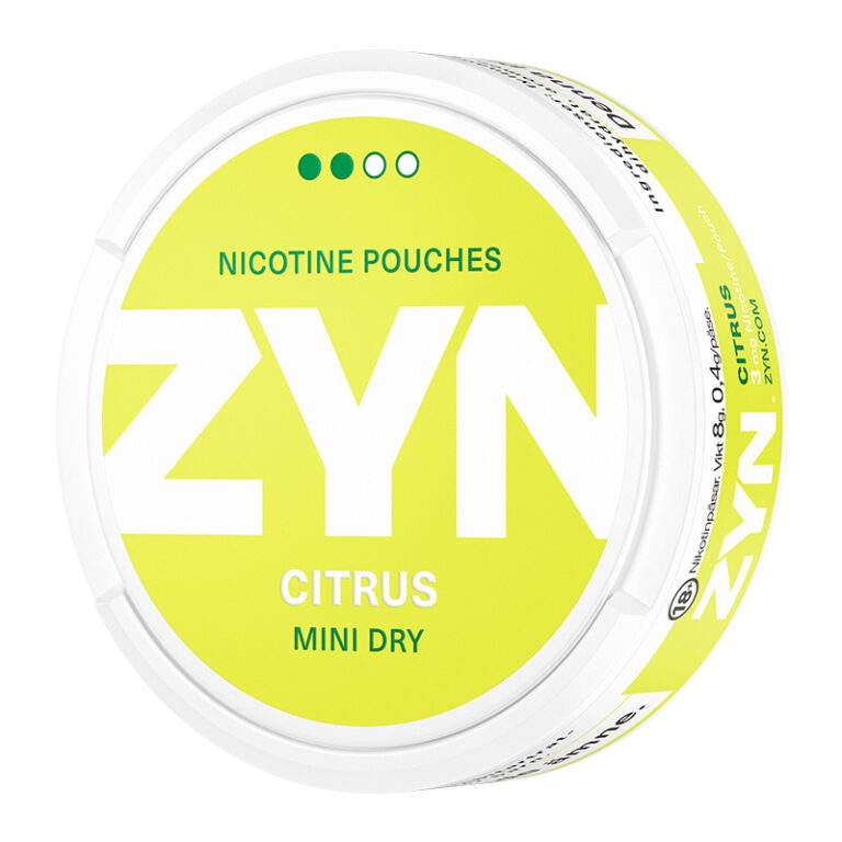 ZYN citrus mini dry prs