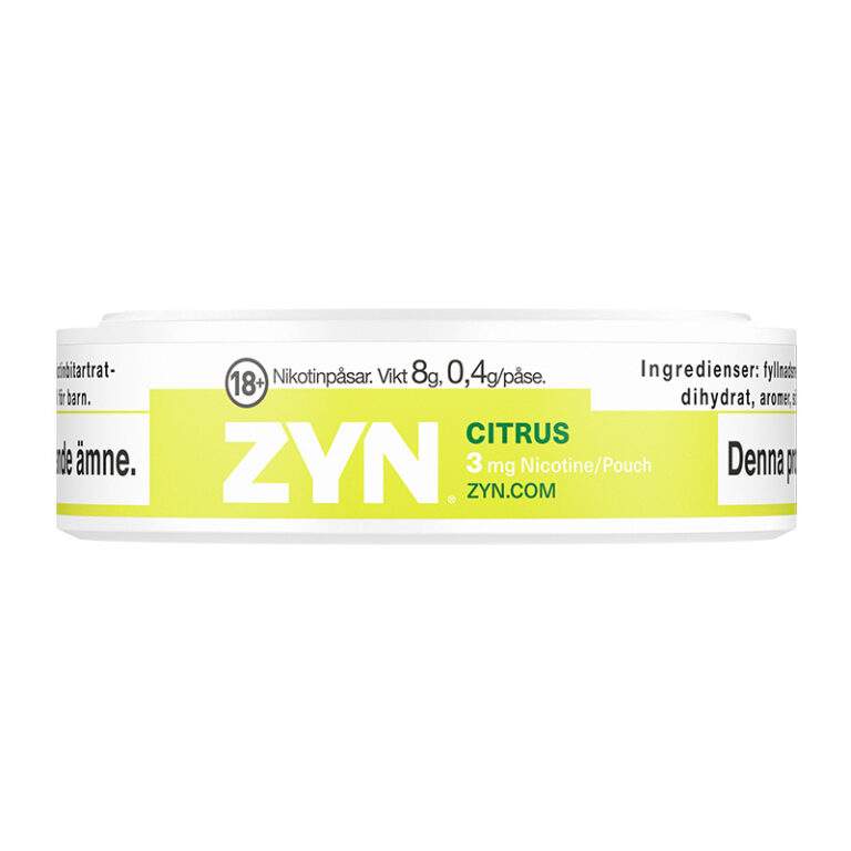 ZYN citrus mini dry sida