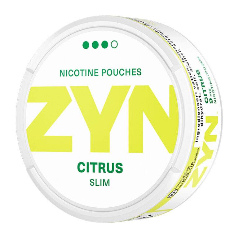 ZYN Citrus slim strong prs