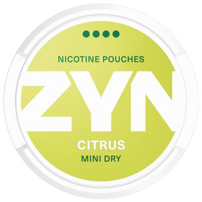 ZYN Mini Dry Citrus All White Extra Strong