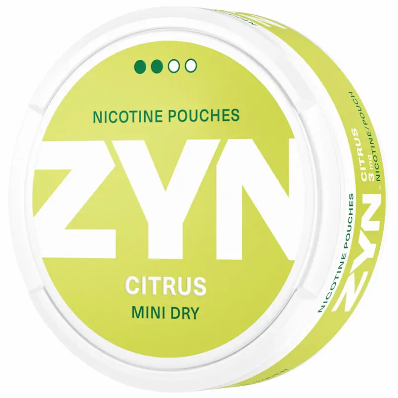 ZYN Mini Dry Citrus All White