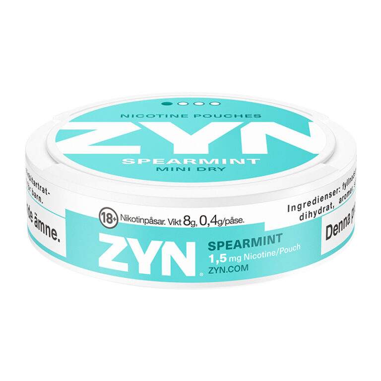 ZYN Spearmint Mini Dry Normal 3