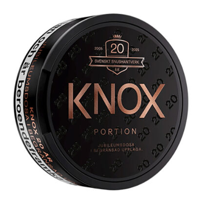 Knox Portion 20 years