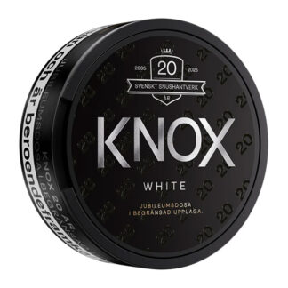 knox White 20 års