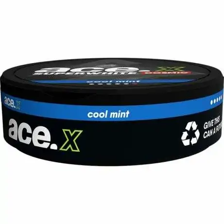 ACE X Cosmic Cool Mint Nikotinpåsar