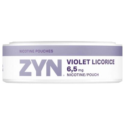 ZYN Slim Violet Licorice Normal liggande