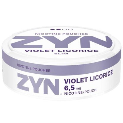 ZYN Slim Violet Licorice Normal Stock