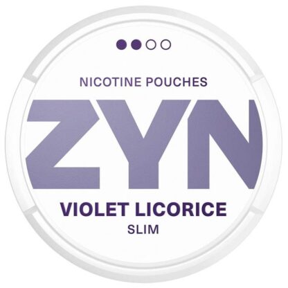 ZYN Slim Violet Licorice Normal Front