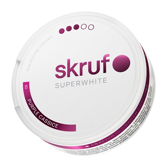 skruf SUPERWHITE no 63 Purple Cassice Strong 4
