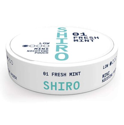Shiro 01 Fresh Mint Low Mini Liggande
