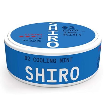 Shiro 02 Cooling Mint Strong Slim liggande