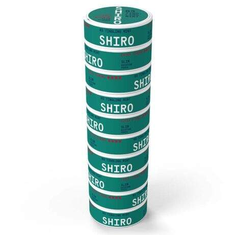 Shiro 03 Tingling Mint Extra Strong Slim Stock