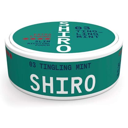 Shiro 03 Tingling Mint Extra Strong Slim All White