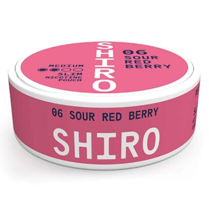 Shiro 06 Sour Red Berry Medium Slim All White