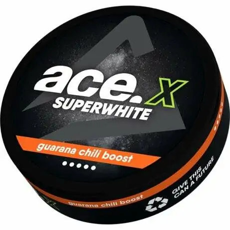 ACE X Guarana Chili Boost All White