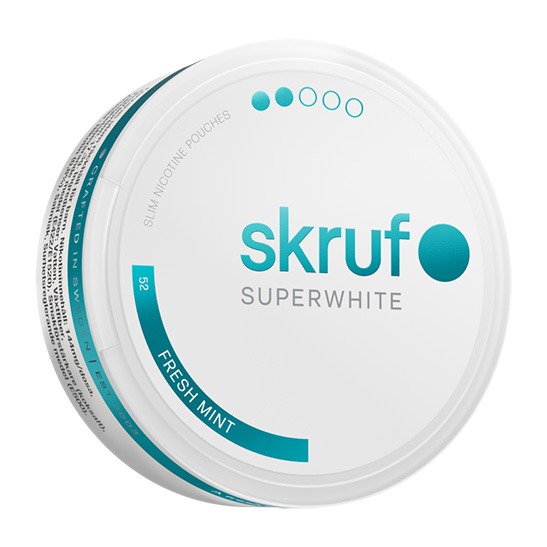 skruf SUPERWHITE no 52 Fresh Mint 3
