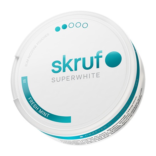 skruf SUPERWHITE no 52 Fresh Mint 4