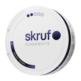 skruf SUPERWHITE no 62 Indigo Berry