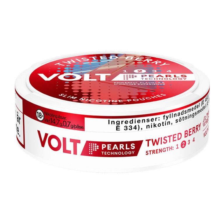volt pearls twisted berry liggande