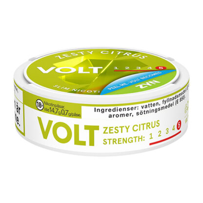 VOLT to ZYN Zesty Citrus S5 4