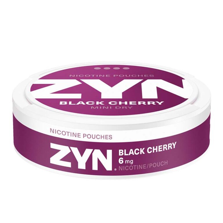ZYN Black Cherry 6mg liggande
