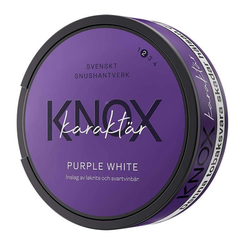 Knox Purple White