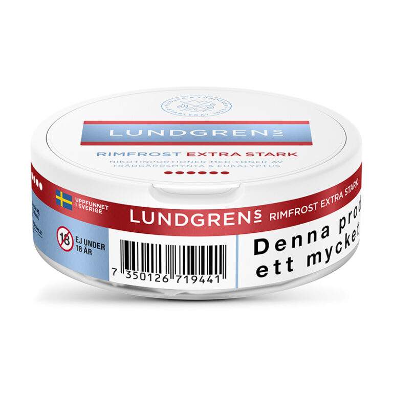 Lundgrens rimfrost extra stark liggande