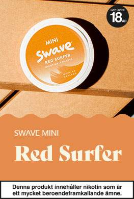 Swave Red Surfer Mini banner