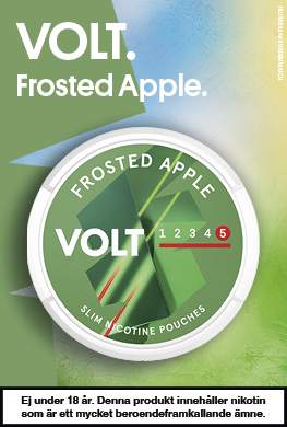 Volt Frosted Apple5 Box Banner