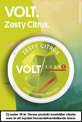 Volt Zesty Citrus Box Banner
