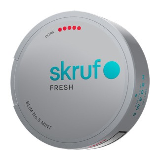 Skruf no 05 Slim Fresh Ultra Stark White Portion