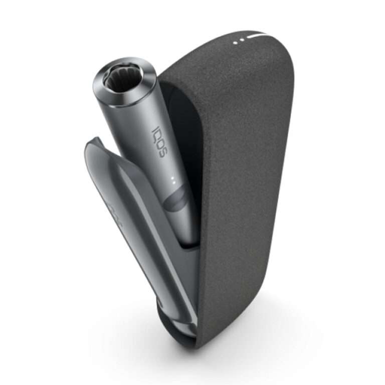 IQOS ILUMA Pebble Gray liggande
