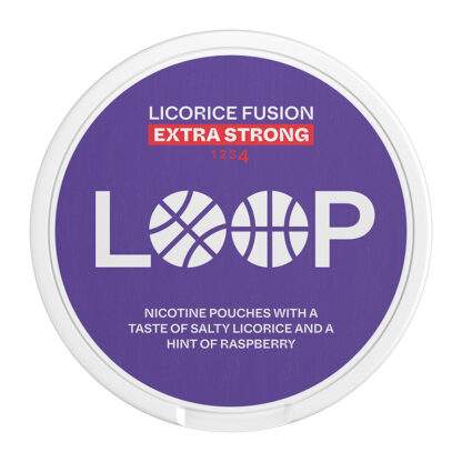 LOOP Licorice Fusion Extra Strong Slim Top