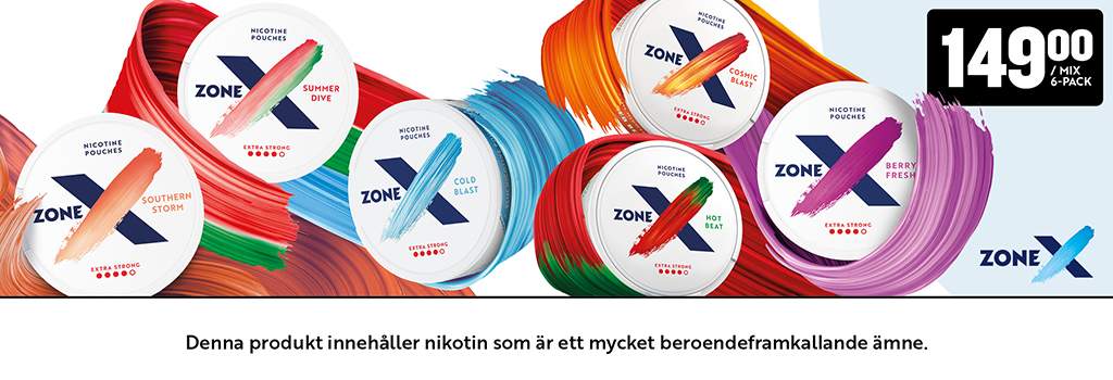 ZoneX 6-pack Extra Strong
