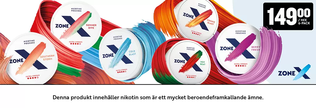 ZoneX 6-pack Extra Strong